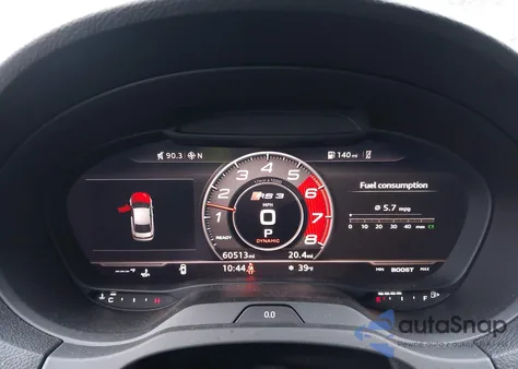 2017 Audi Rs 3 2.5T z USA, uszkodzony, nr VIN WUABWGFF2H1900516